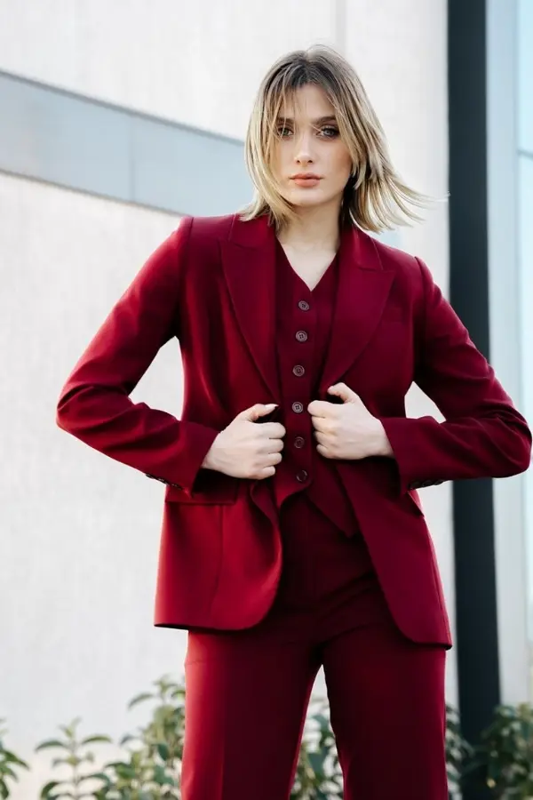 3-piece Vest Suit-detail