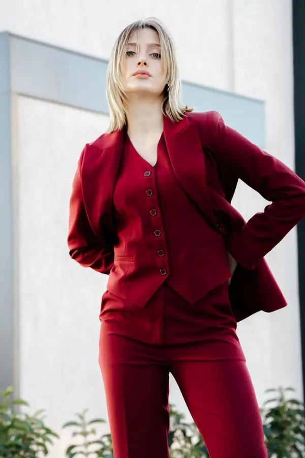 3-piece Vest Suit-detail