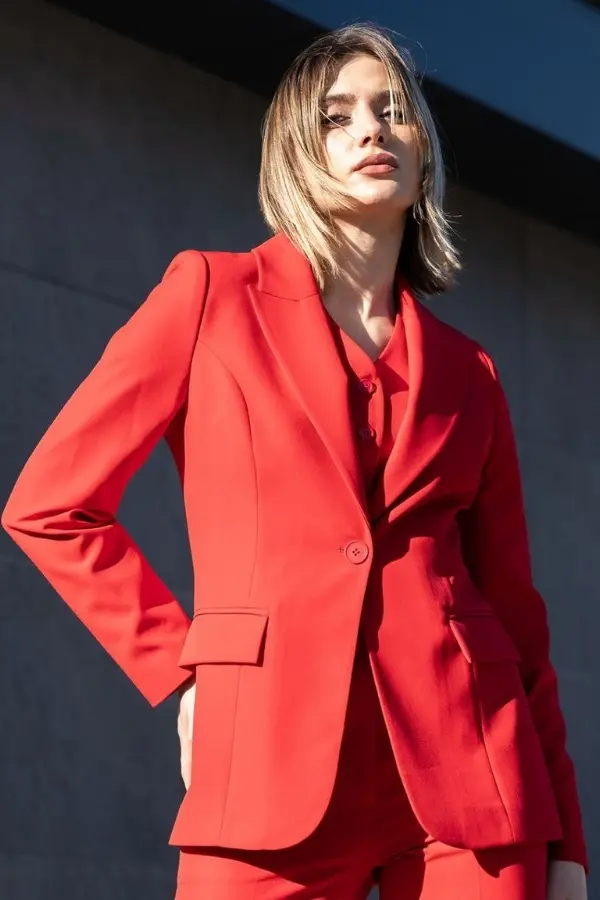 3-piece Vest Suit-detail