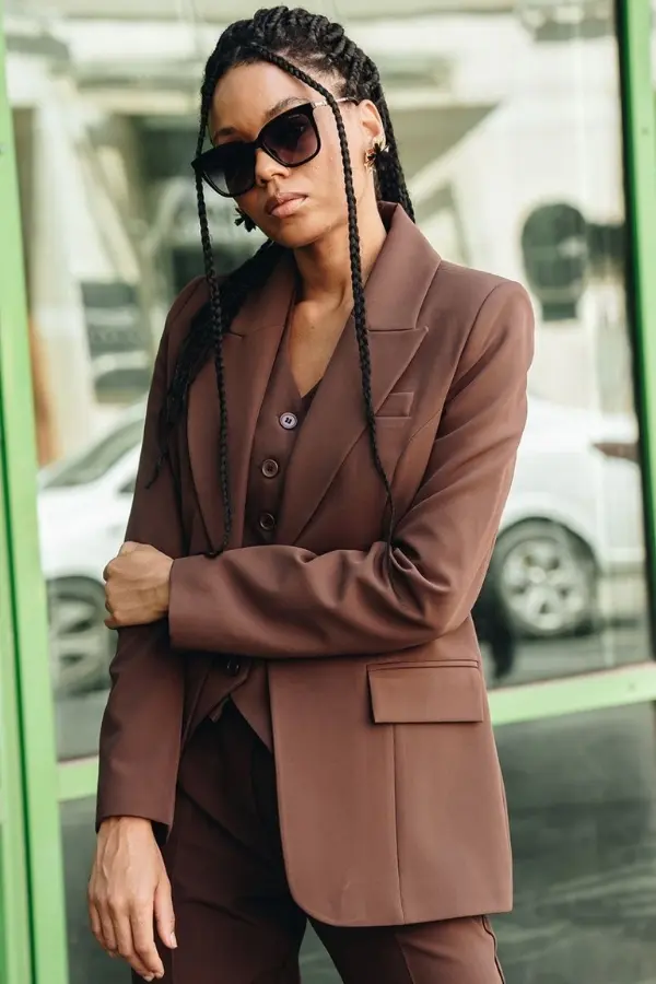 3-piece Vest Suit-detail