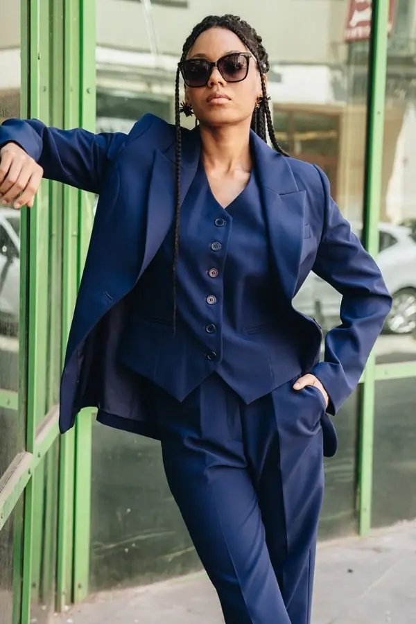 3-piece Vest Suit-detail