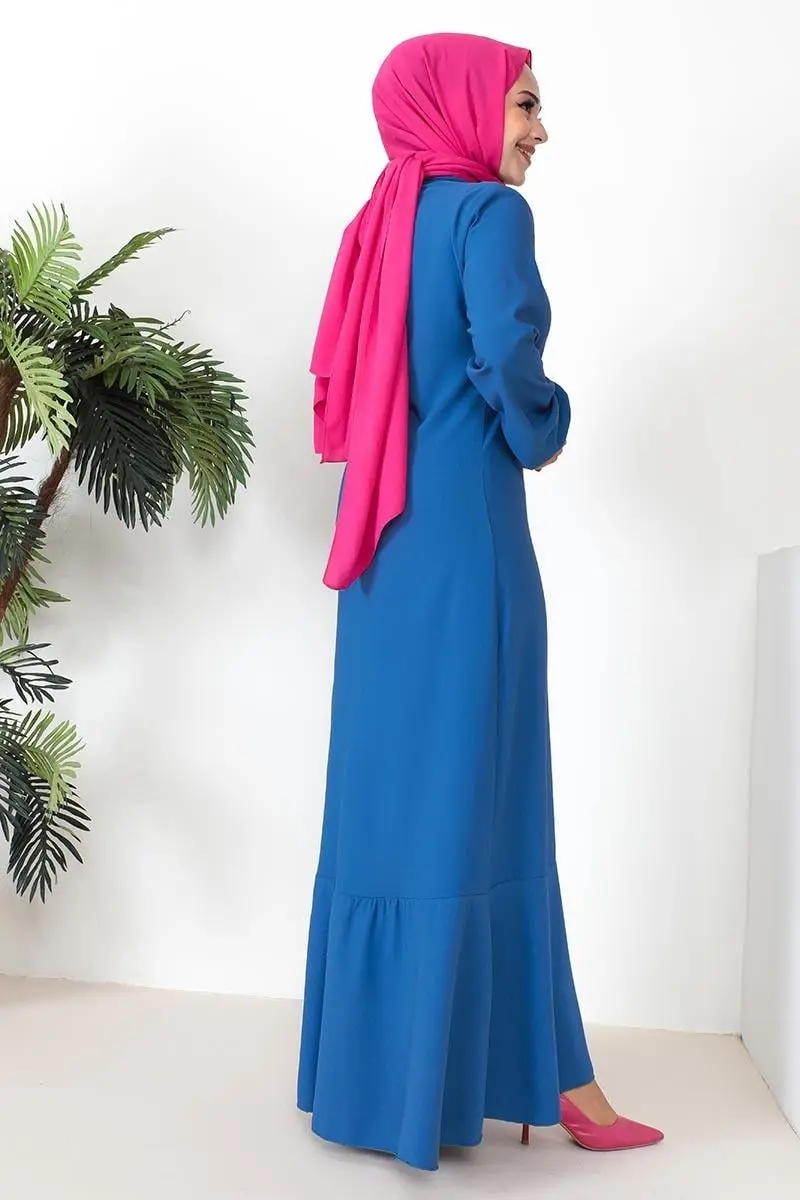 A-line Dress With Ribbon Detail-detail