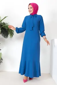 A-line Dress With Ribbon Detail