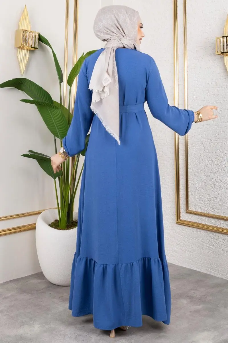 Aerobin Dress With Ruffle Detail-detail