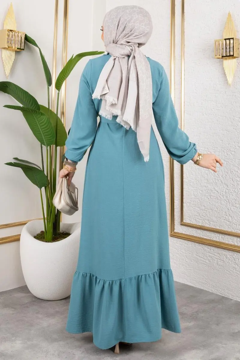 Aerobin Dress With Ruffle Detail-detail