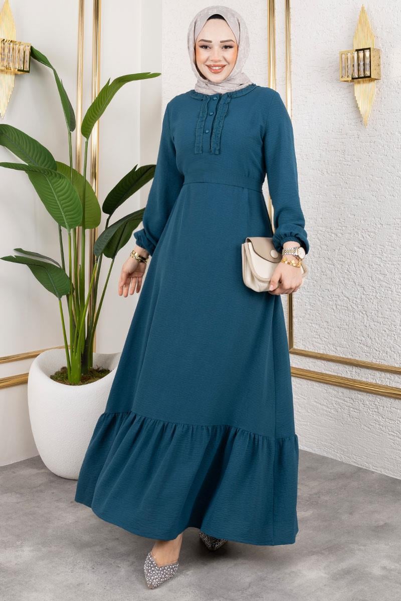 Aerobin Dress With Ruffle Detail