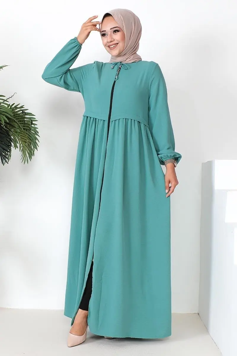 Aerobin Fabric Seasonal Abaya-detail