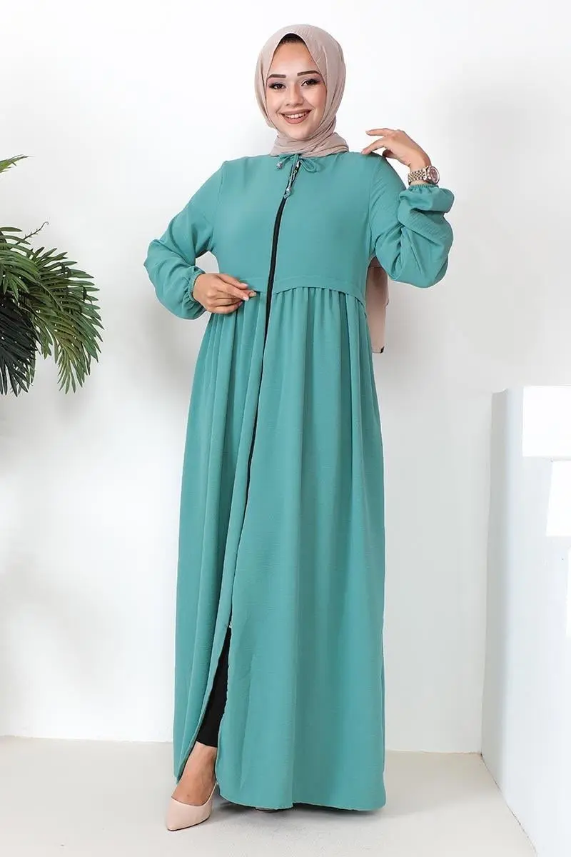 Aerobin Fabric Seasonal Abaya-detail