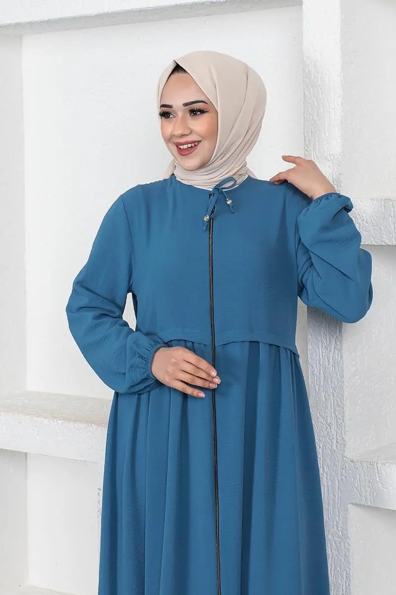 Aerobin Fabric Seasonal Abaya-detail