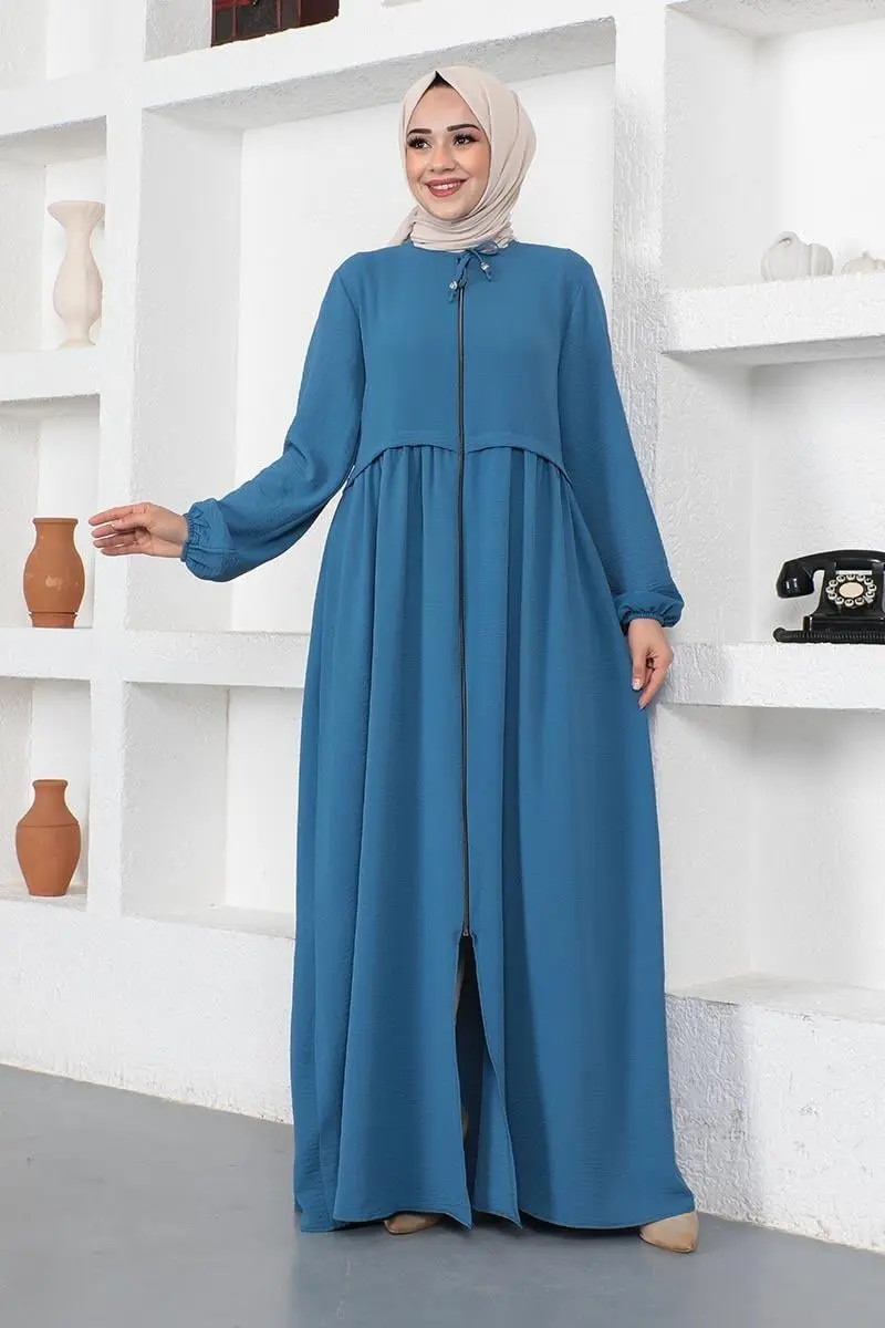 Aerobin Fabric Seasonal Abaya-detail