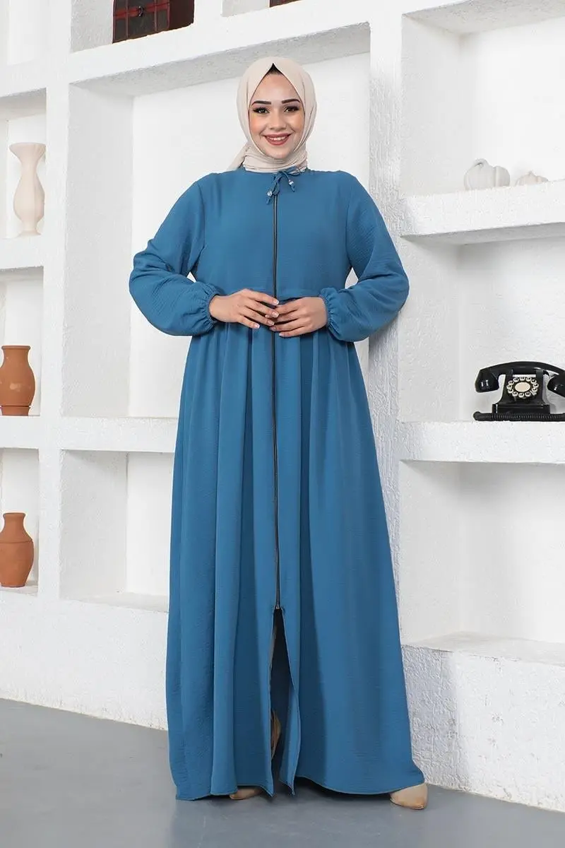 Aerobin Fabric Seasonal Abaya-detail