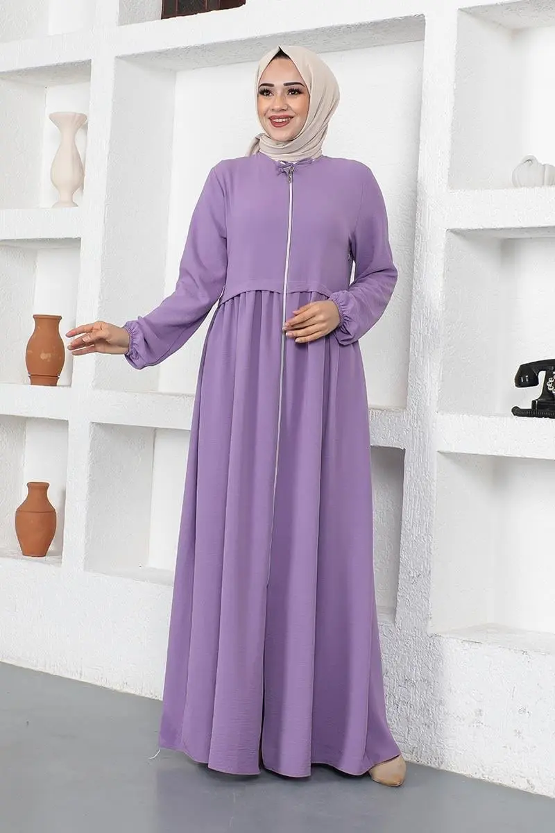 Aerobin Fabric Seasonal Abaya-detail