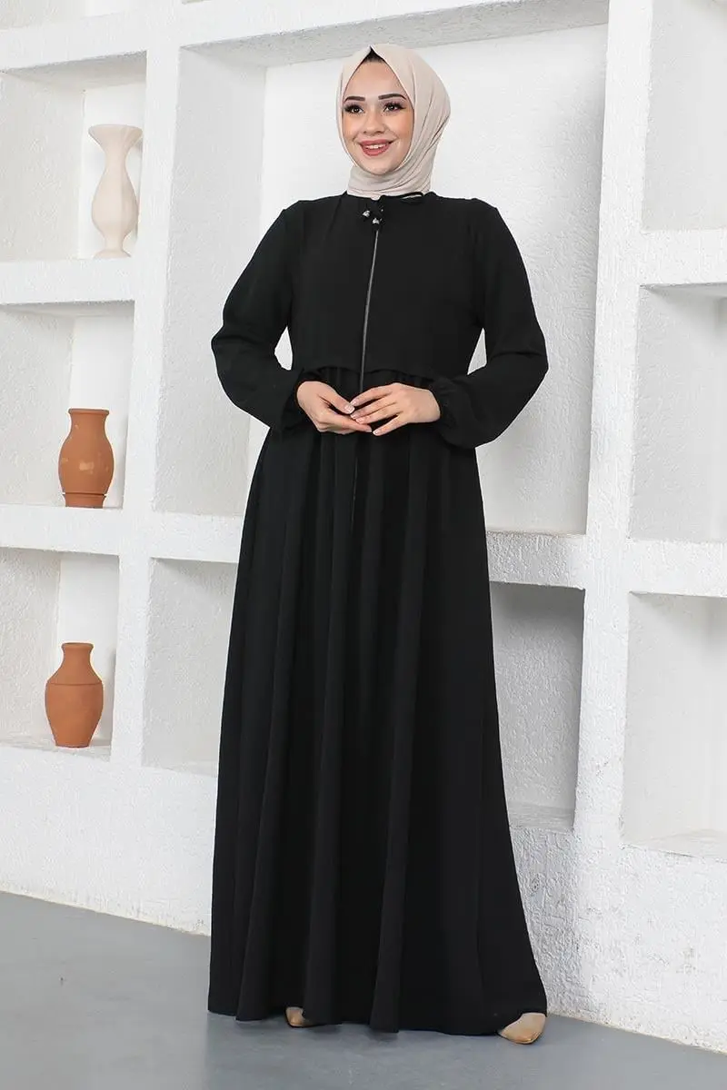 Aerobin Fabric Seasonal Abaya-detail