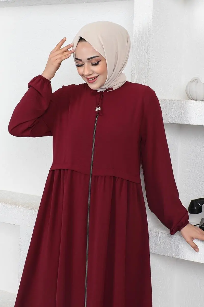 Aerobin Fabric Seasonal Abaya-detail