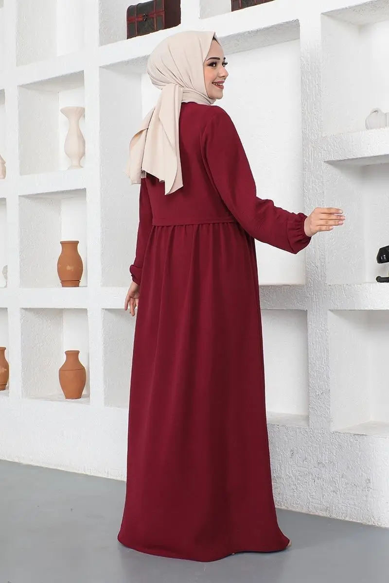 Aerobin Fabric Seasonal Abaya-detail