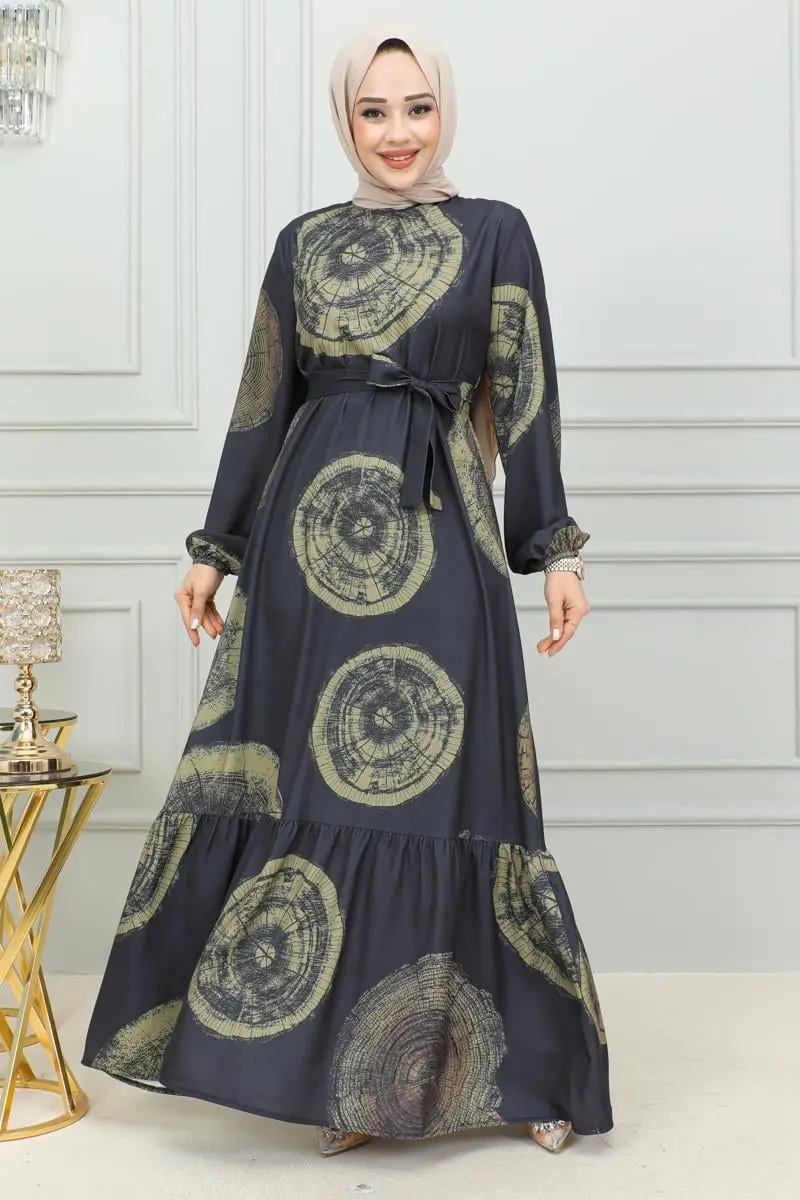 Aerobin Patterned Dress-detail