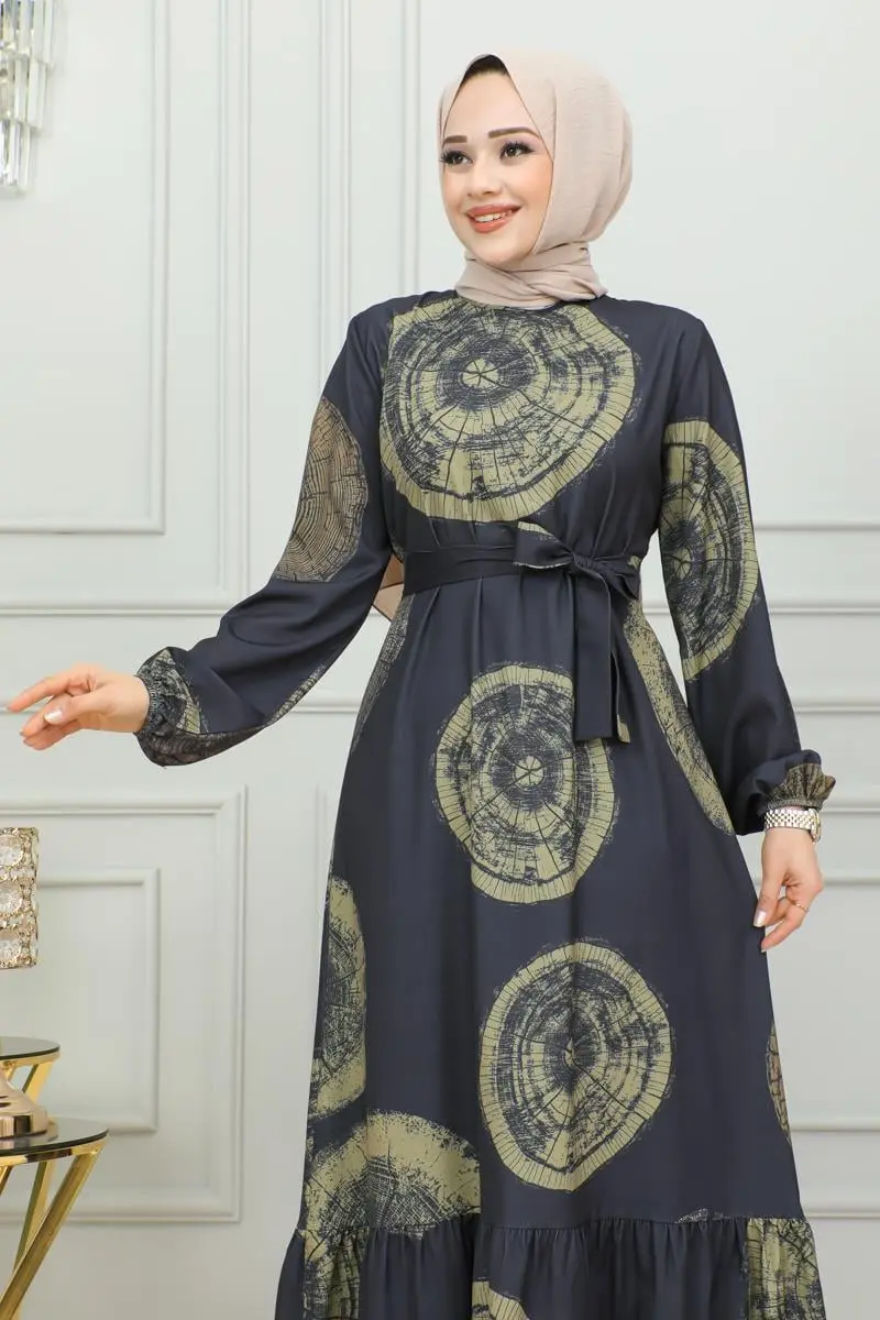 Aerobin Patterned Dress-detail