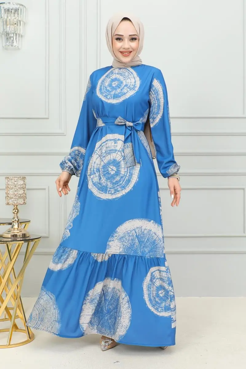 Aerobin Patterned Dress-detail