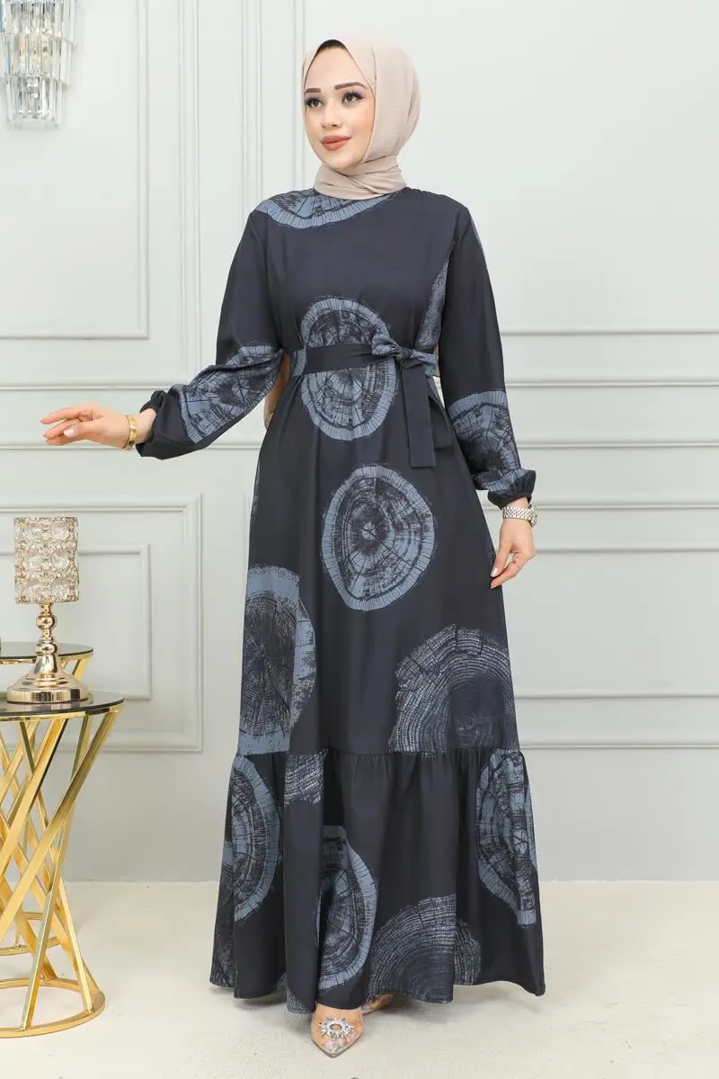 Aerobin Patterned Dress-detail