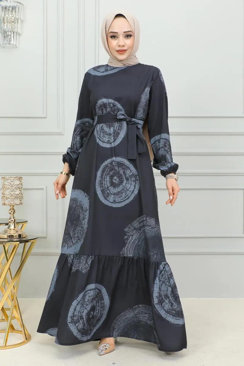 Aerobin Patterned Dress-detail