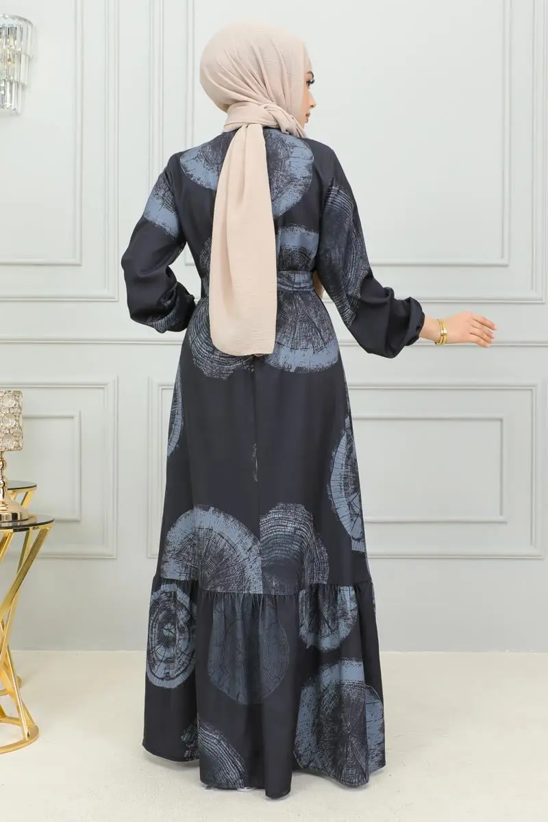 Aerobin Patterned Dress-detail