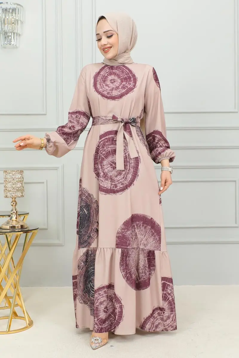 Aerobin Patterned Dress-detail