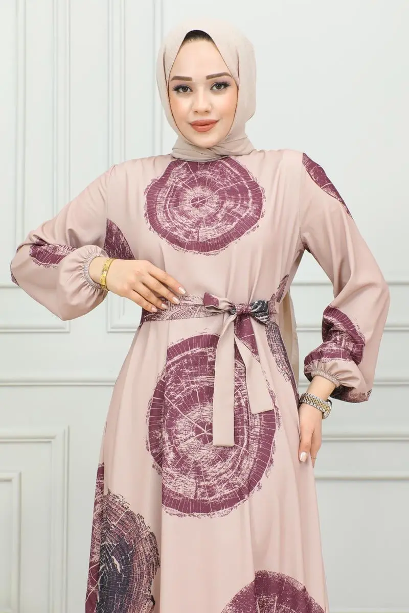 Aerobin Patterned Dress-detail