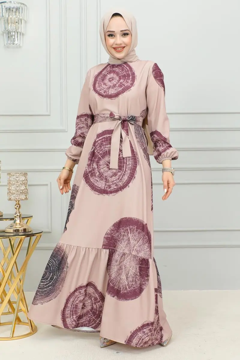 Aerobin Patterned Dress-detail