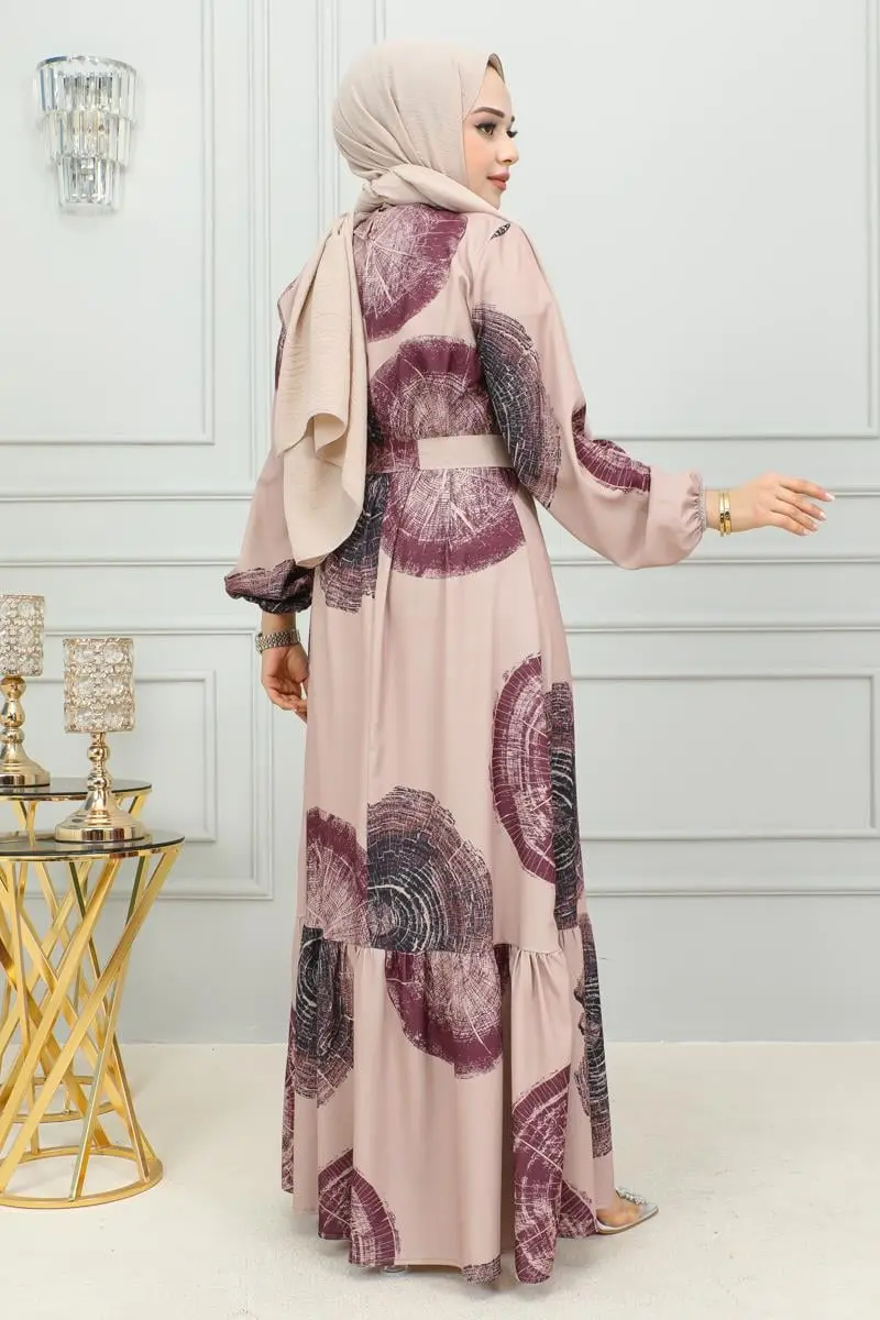 Aerobin Patterned Dress-detail