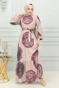 Aerobin Patterned Dress