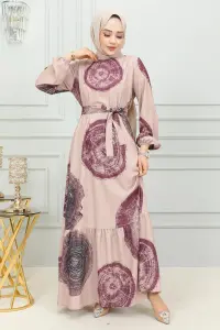 Aerobin Patterned Dress