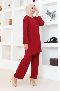 Aerobin Suit With Sleeve Detail