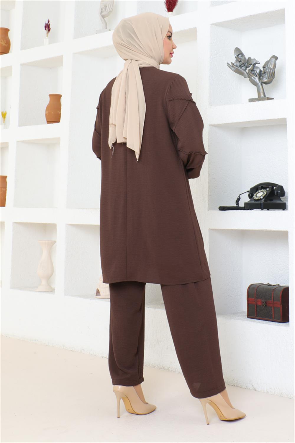 Aerobin Suit With Sleeve Detail