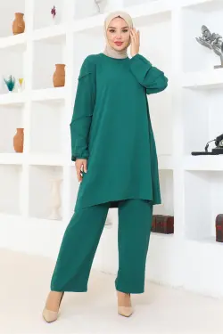 Aerobin Suit With Sleeve Detail