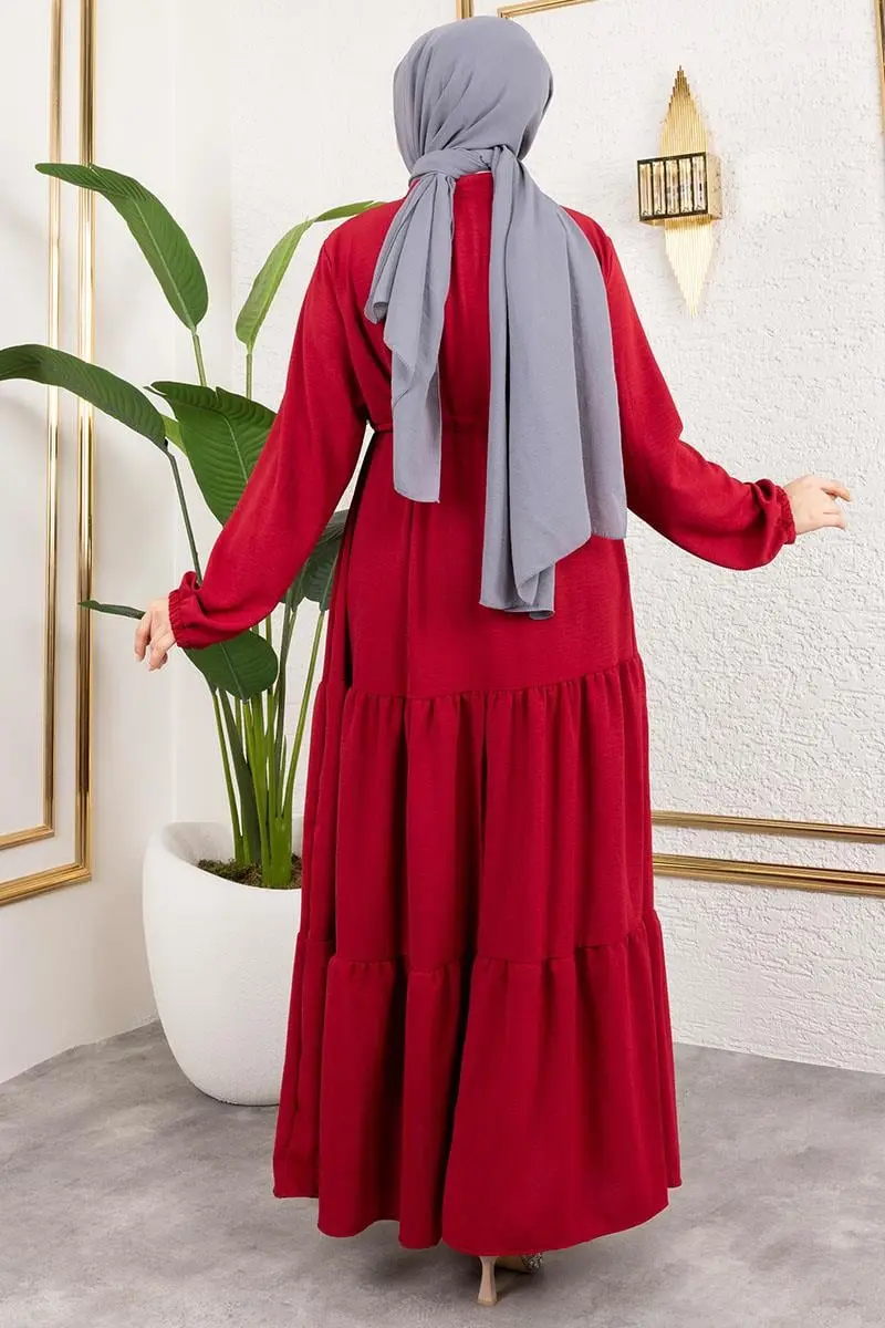 Afra Lace Detailed Dress-detail