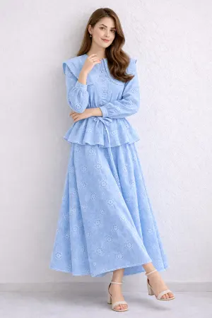 Baby Collar Lace Two-piece Set