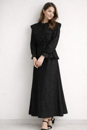 Baby Collar Lace Two-piece Set