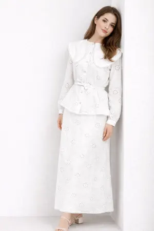Baby Collar Lace Two-piece Set
