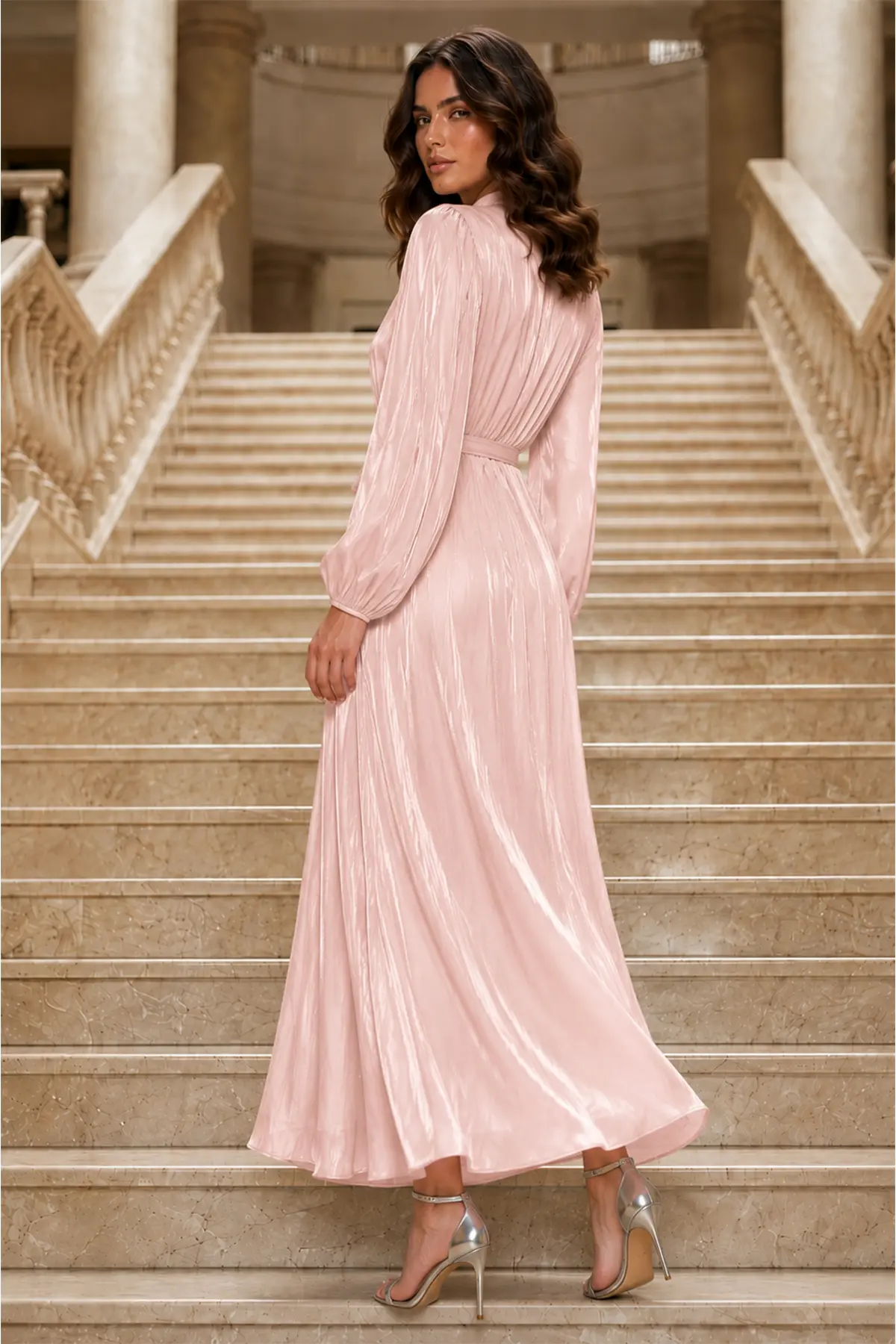 Balloon Sleeve Dress-detail