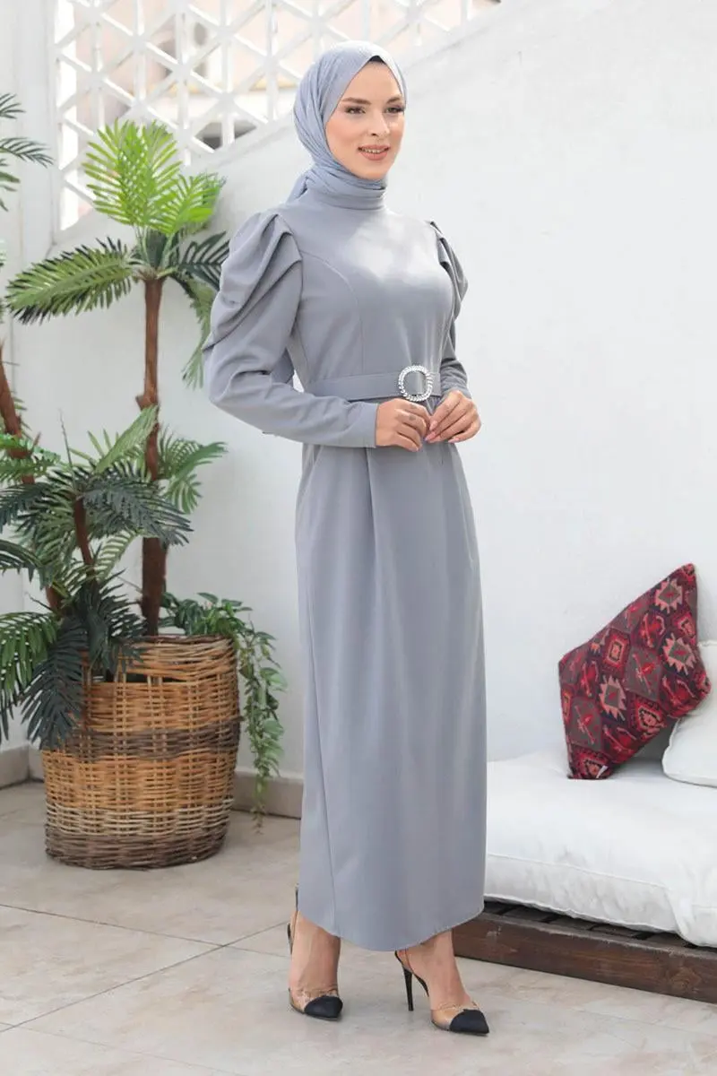 Balloon Sleeve Dress-detail