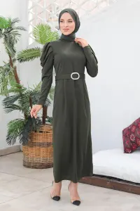 Balloon Sleeve Dress