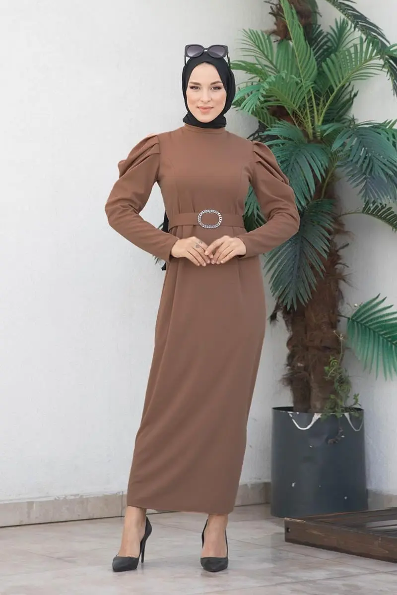 Balloon Sleeve Dress-detail