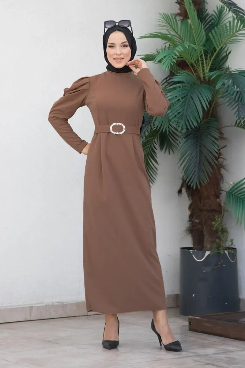 Balloon Sleeve Dress-detail