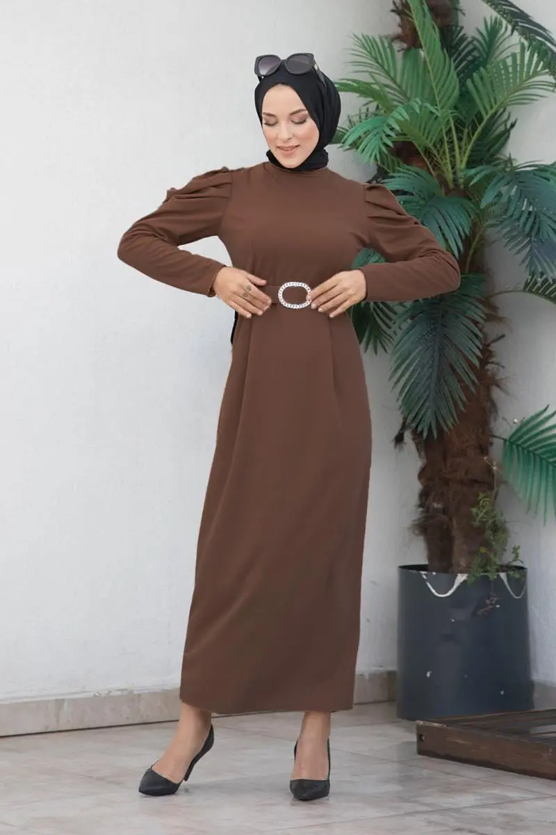 Balloon Sleeve Dress-detail