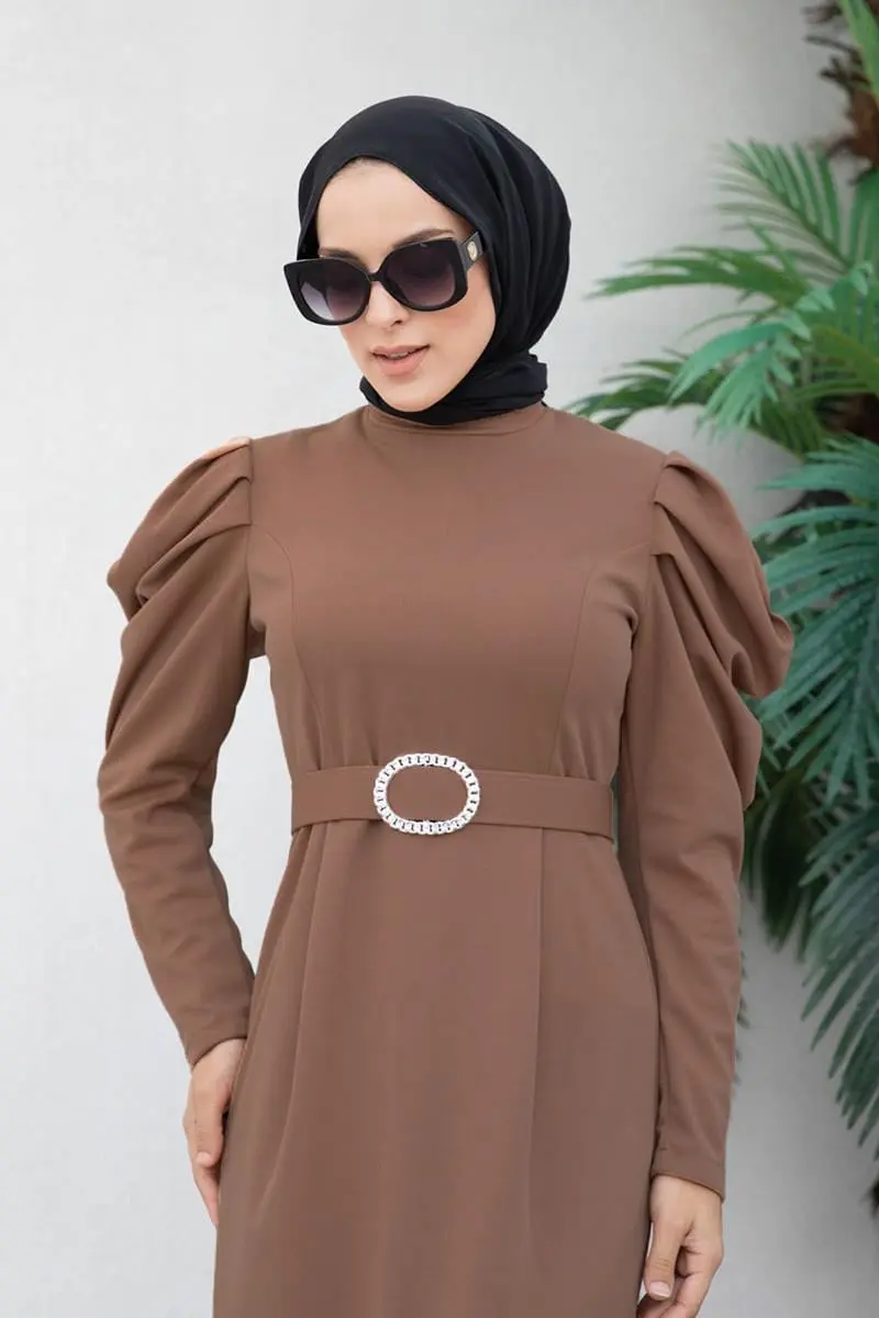 Balloon Sleeve Dress-detail