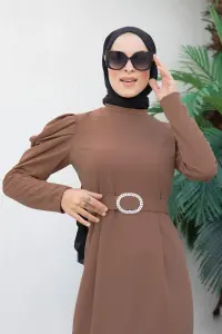 Balloon Sleeve Dress