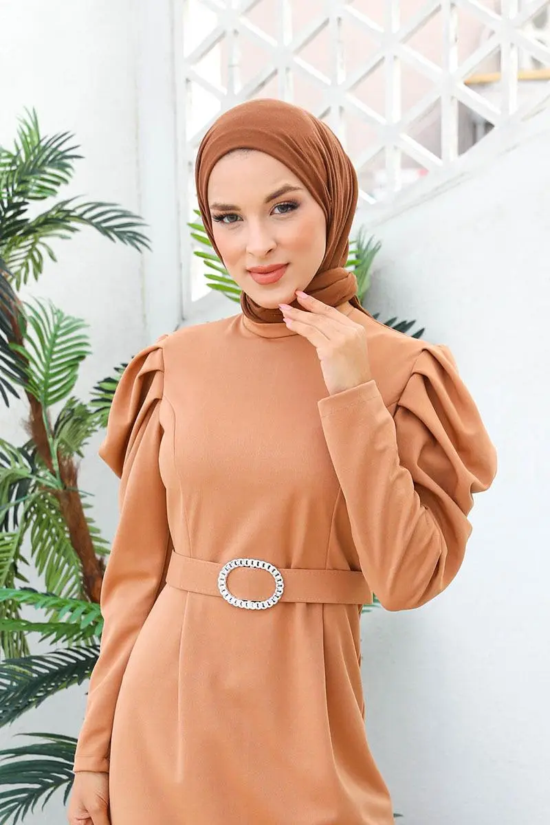 Balloon Sleeve Dress-detail