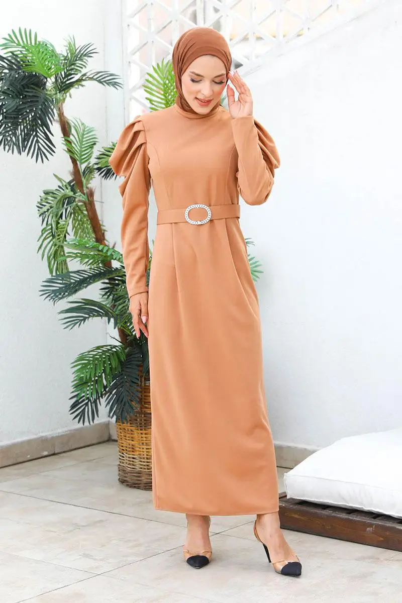 Balloon Sleeve Dress-detail