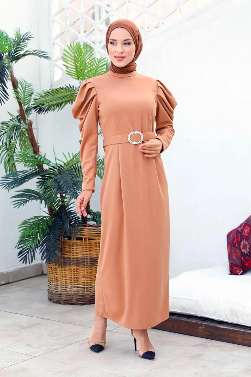 Balloon Sleeve Dress-detail