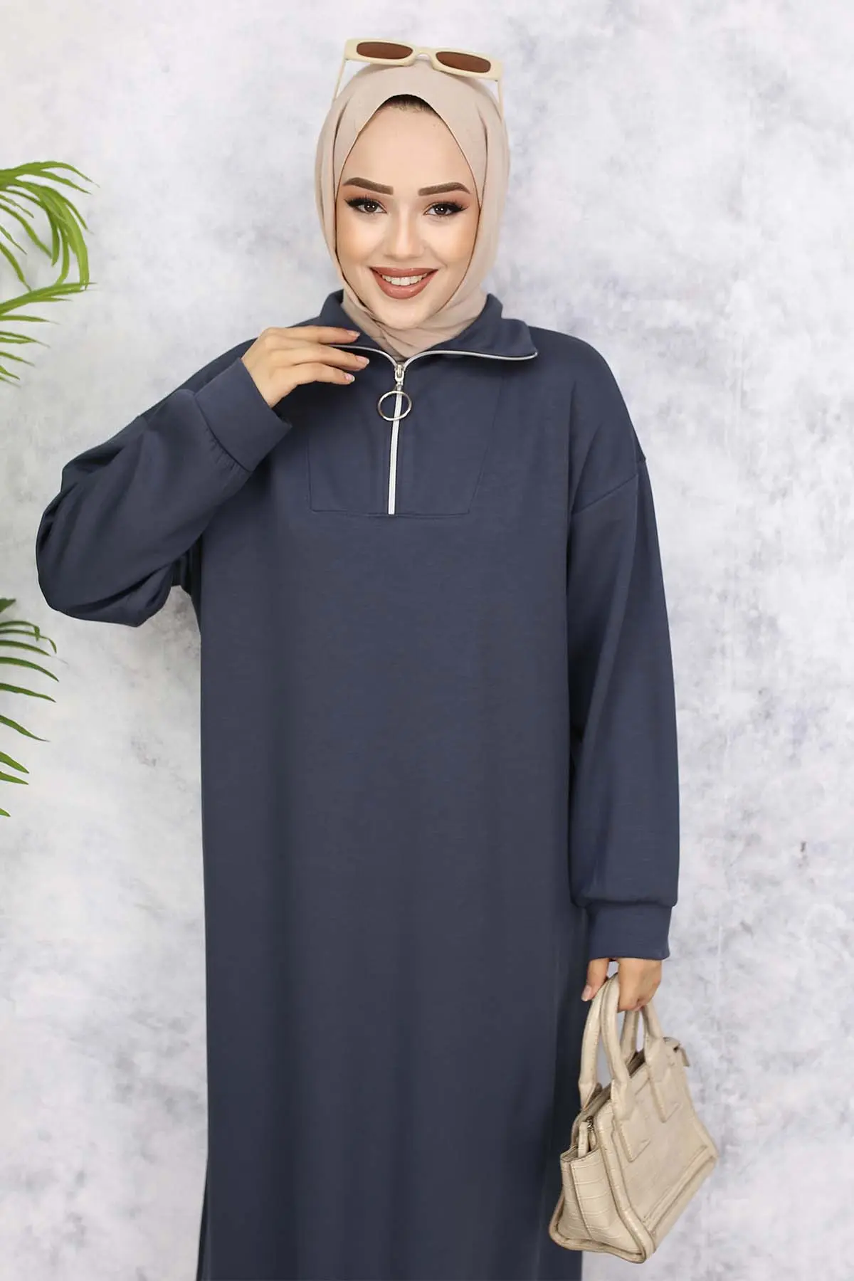 Basic Hijab Dress-detail